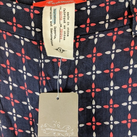 Anthropologie Cartonnier wide-leg palazzo pants - Picture 5 of 7